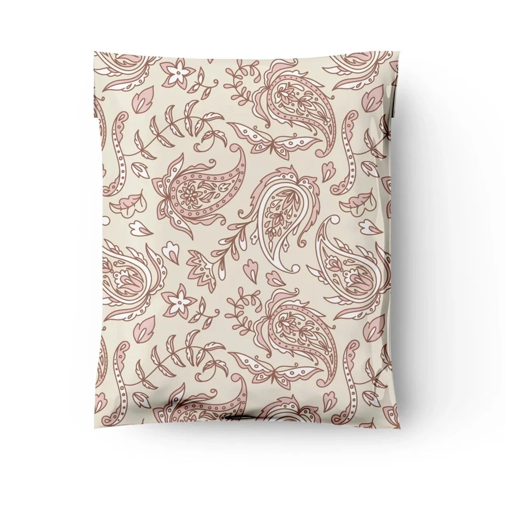 Paisley Pink Poly Mailer’s 10x13 Pack of 25 - Picture 8 of 10